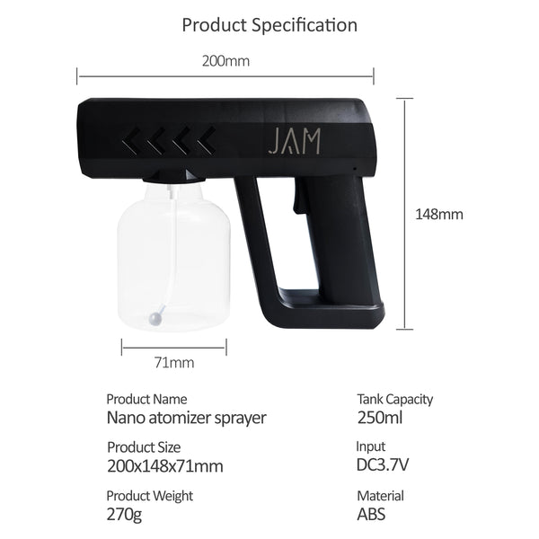 Skin & Surface Antibacterial Spray Refill 500mlx2 + Nano atomizer sprayer Bundle