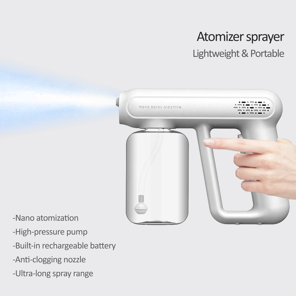 Skin & Surface Antibacterial Spray Refill 500mlx2 + Nano Sprayer Bundle