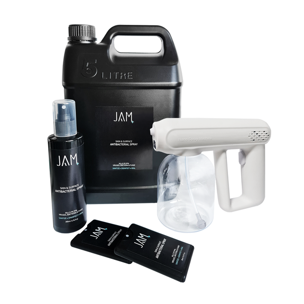 Skin & Surface Antibacterial Spray + 5L Gallon +Nano Sprayer Bundle